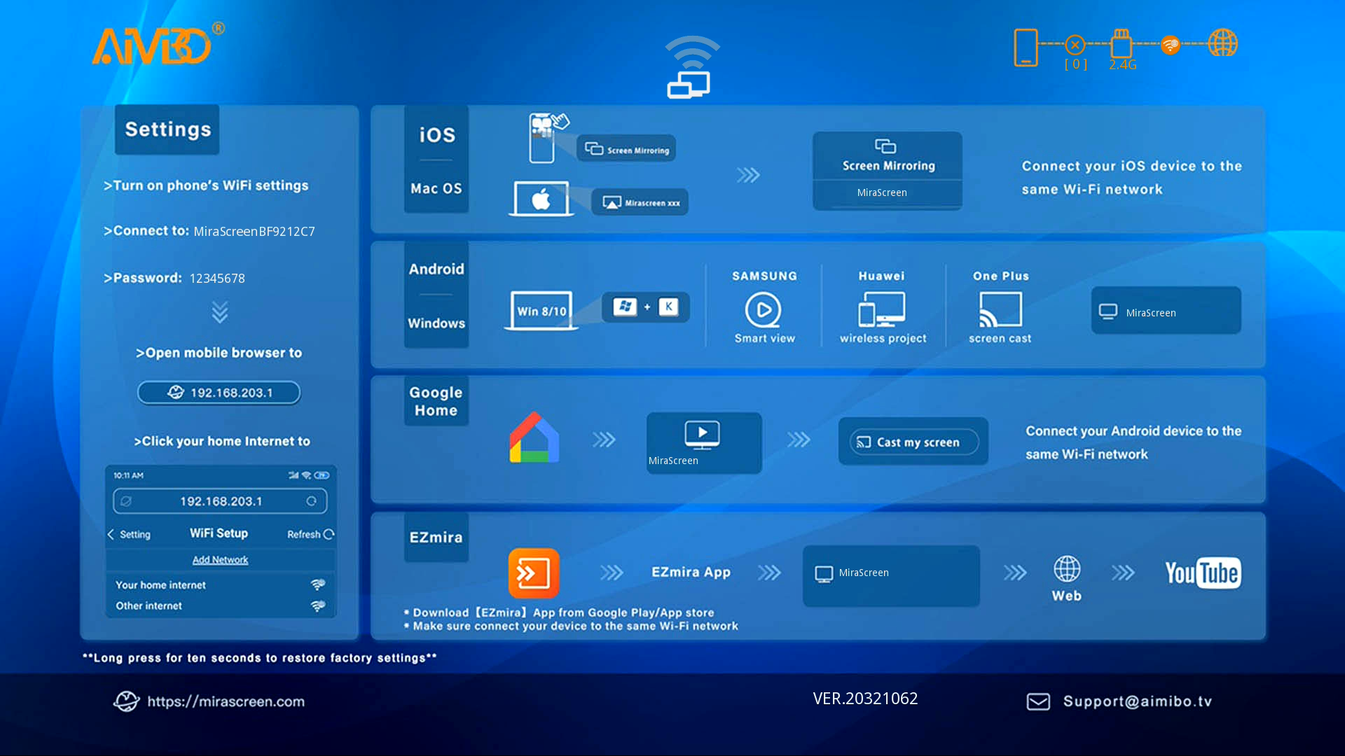MiraCast detected but not working with DLNA · Issue 87636 · home