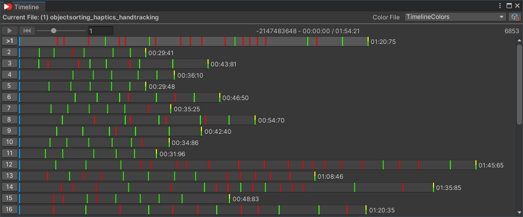 Timeline Window