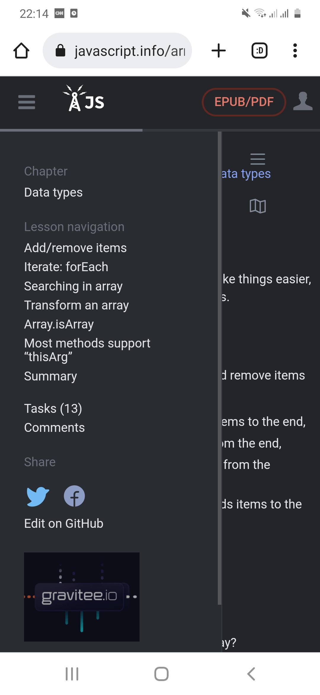 Sidebar Navigation doesn't close on mobile · Issue #2946 · javascript ...