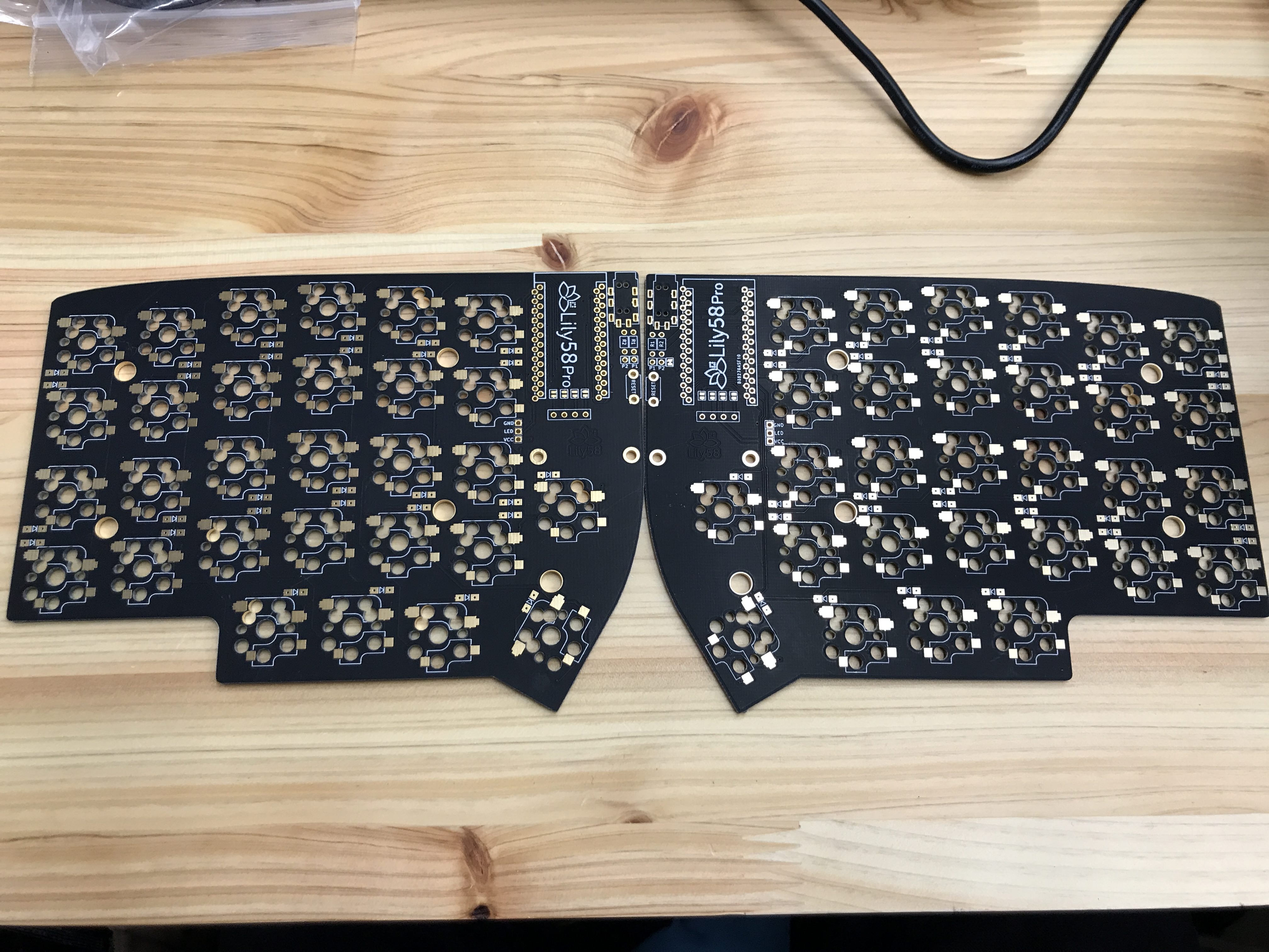 Lily58 PCBs