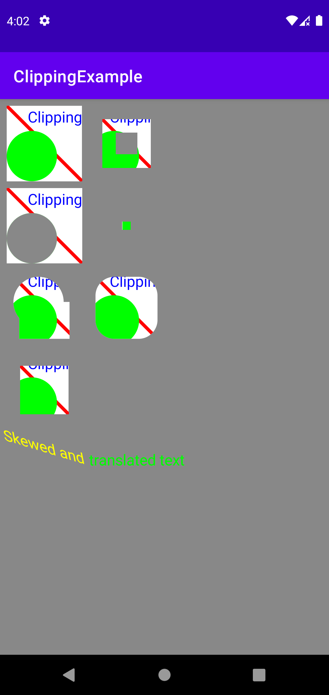 GitHub - yusufgltc/ClippingExample: Clipping is a way to define regions ...