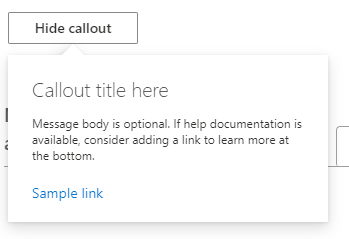 feat: add callout · Issue #5307 · microsoft/fast · GitHub