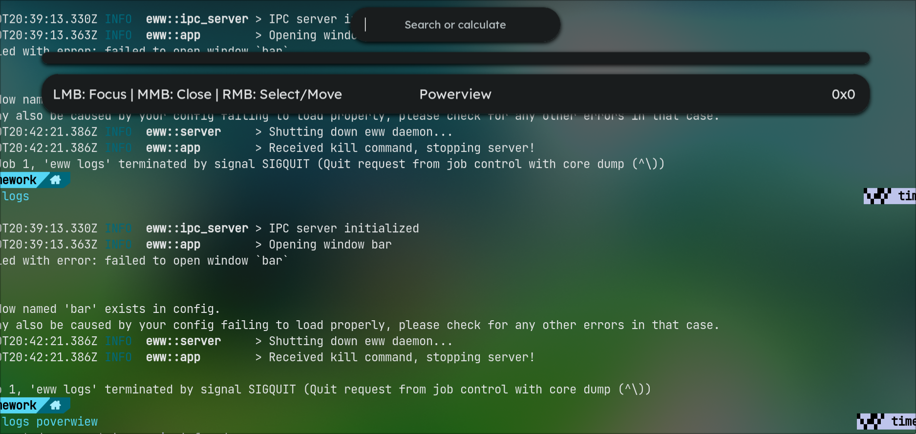 Powerview not working with multiple monitors · Issue 75 · end4/dots