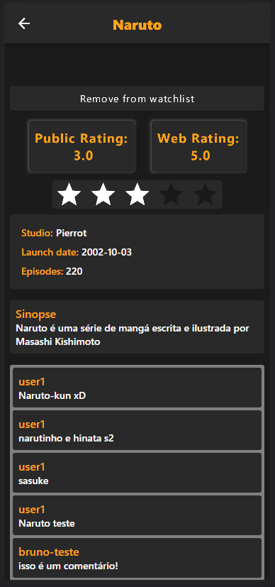 GitHub - AnimeHub-ECM251/frontEnd