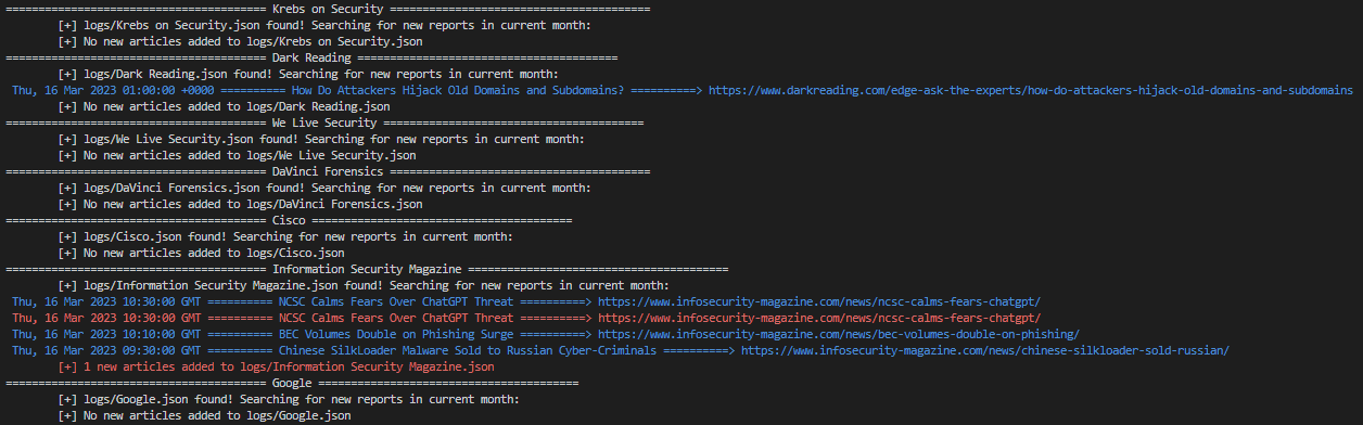 GitHub - labieno/intelFarmer: Search for new Threat Intel reports and ...