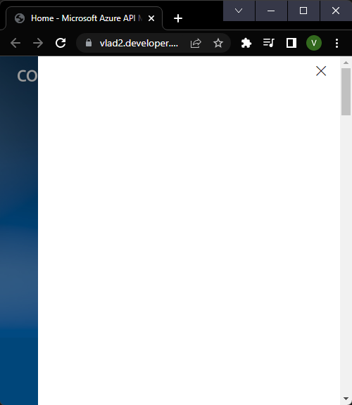 mobile menu buttons not visible by default · Issue #1783 · Azure/api ...