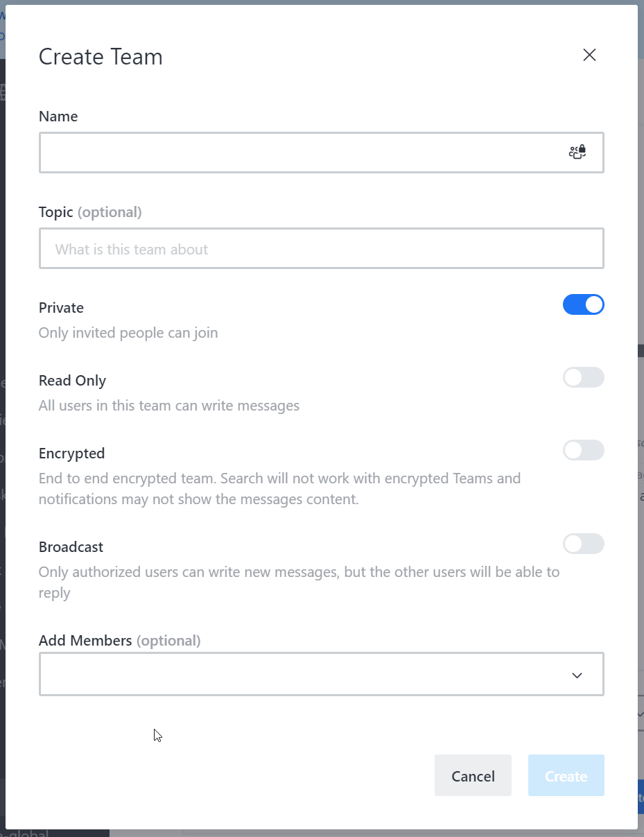 Unable to add members to team · Issue #21862 · RocketChat/Rocket.Chat ...