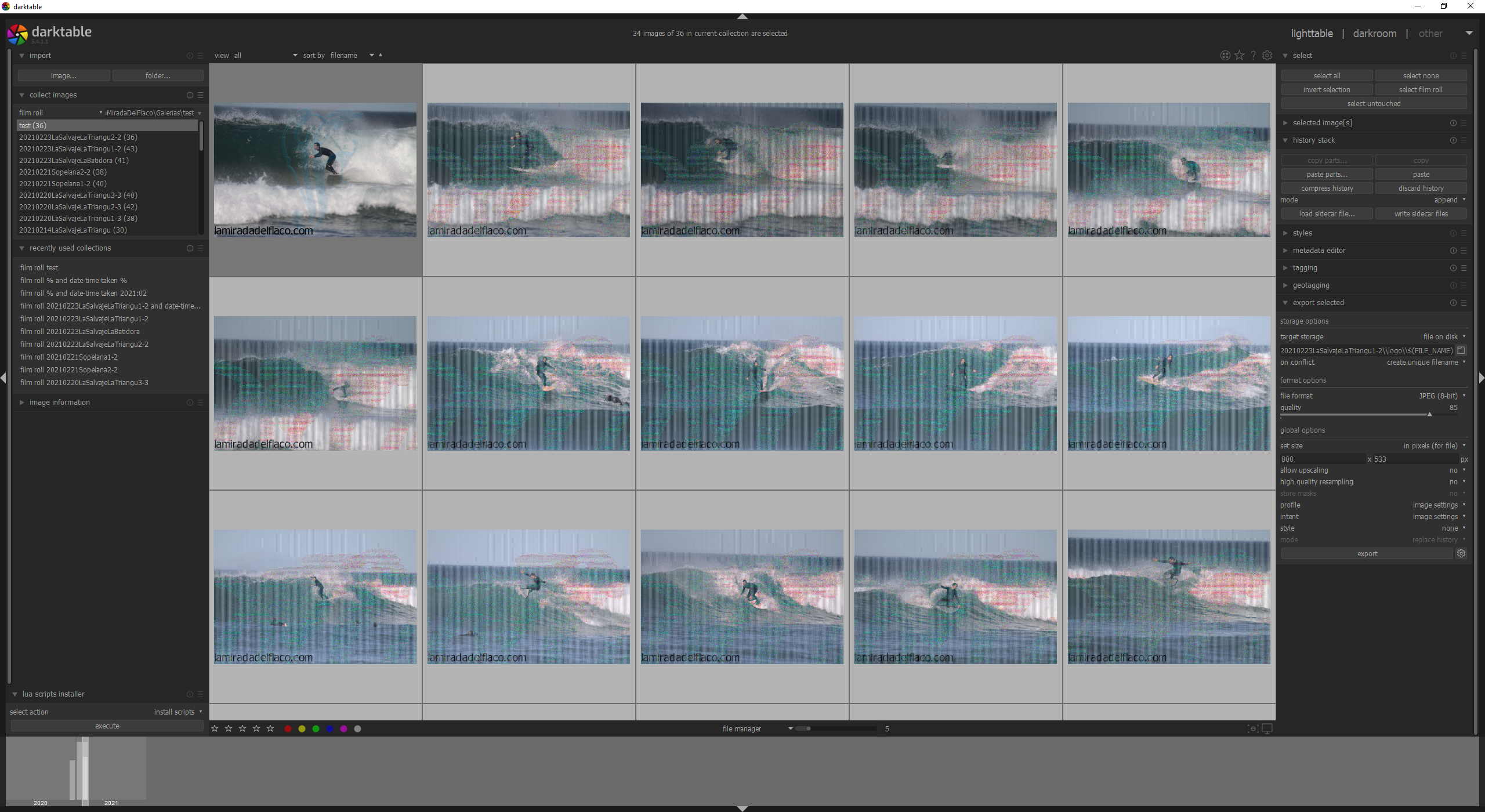Corrupt images when copy multiple watermarks at the same time. · Issue