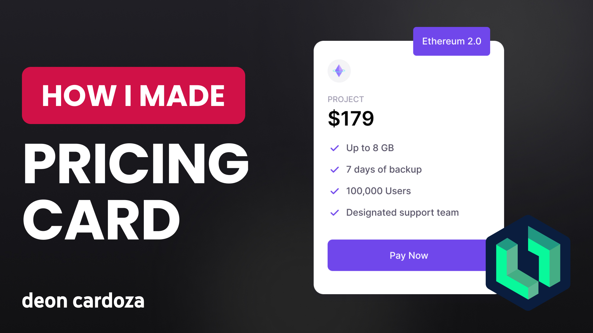 GitHub - DeonCardoza/responsive-pricing-card: Responsive Pricing Card ...