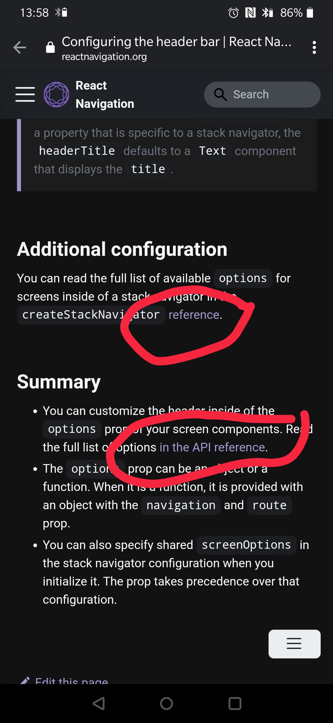 Documentation for header bar - Dead links · Issue #714 · react ...