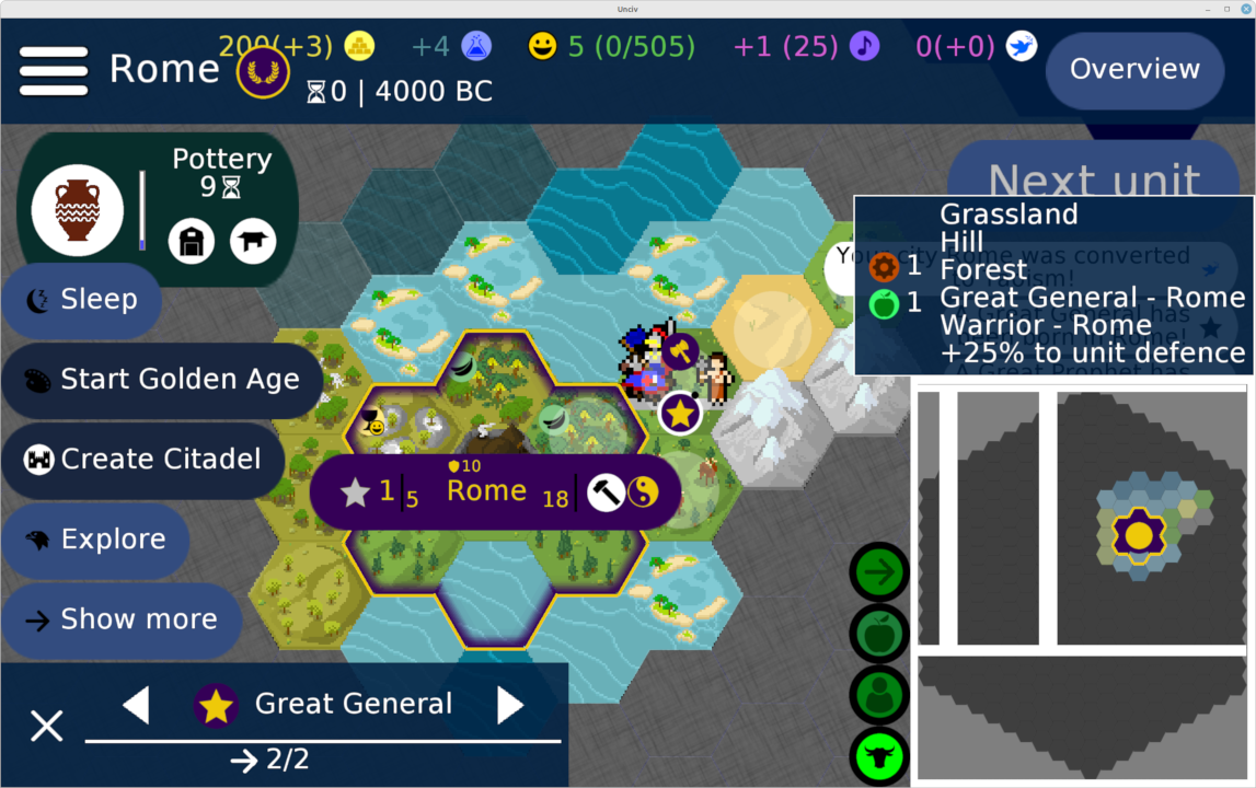 Create [Great Improvement] is disabled on Forest and Jungle · Issue ...