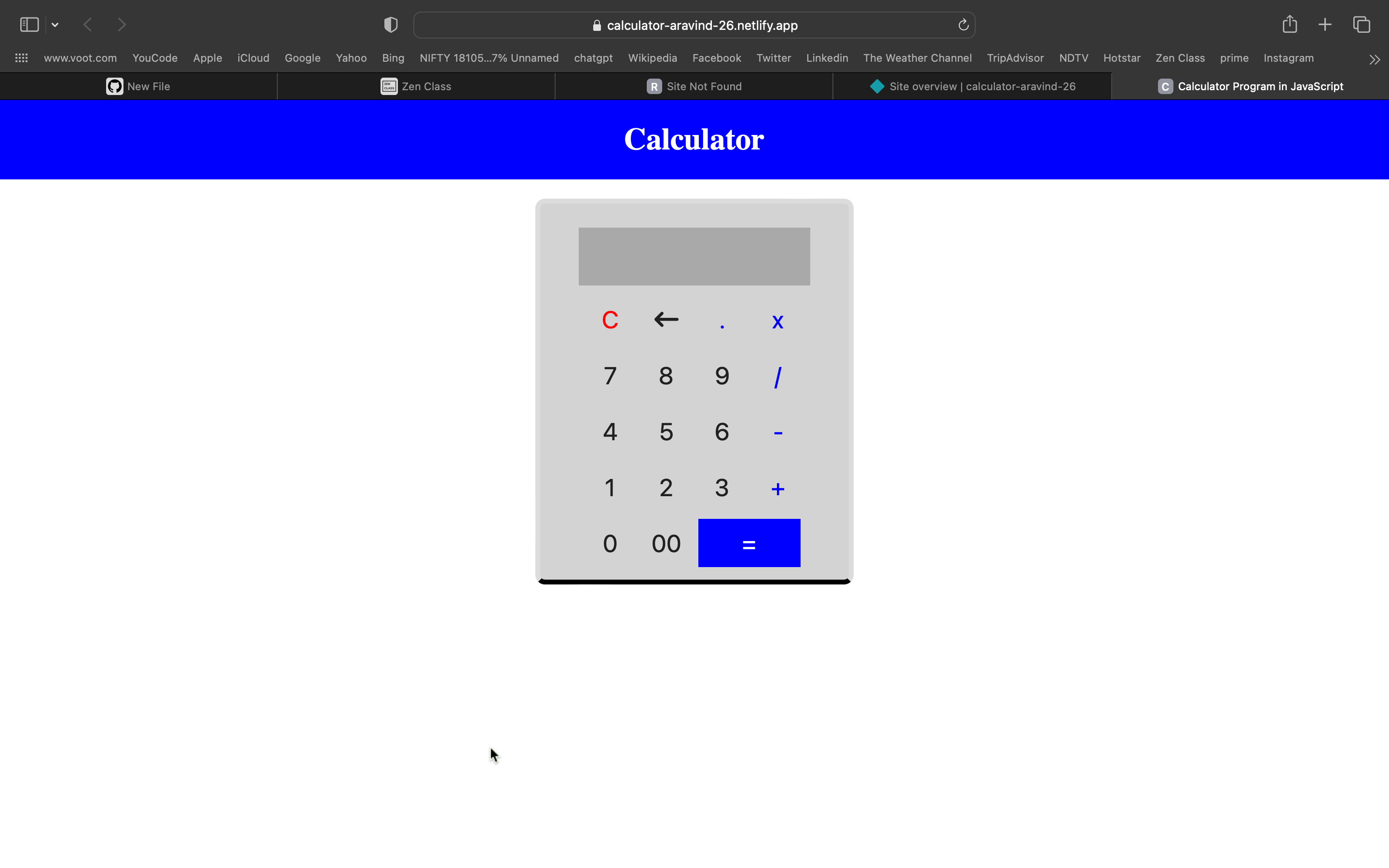 GitHub - Aravind101999/Calculator