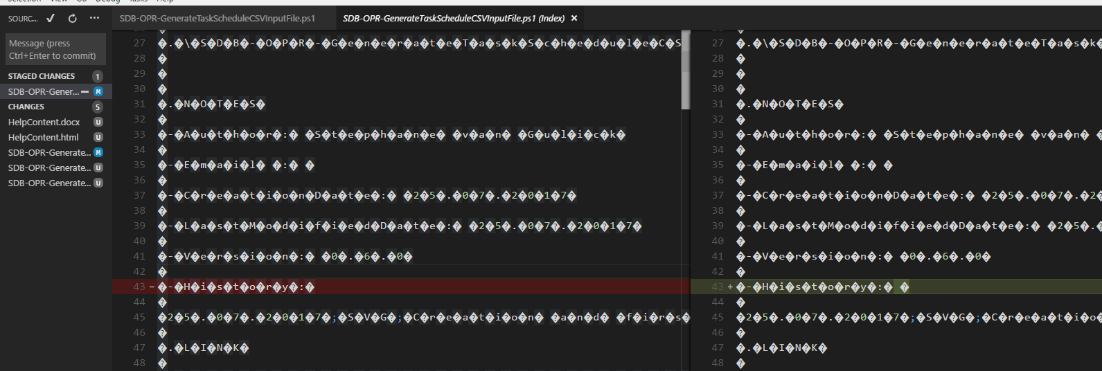 Markdown File Formating Breaks When File Is Added Into Git Staging Area Issue 31432 