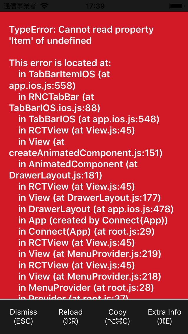 TypeError: Cannot read property 'Item' of undefined when use ...