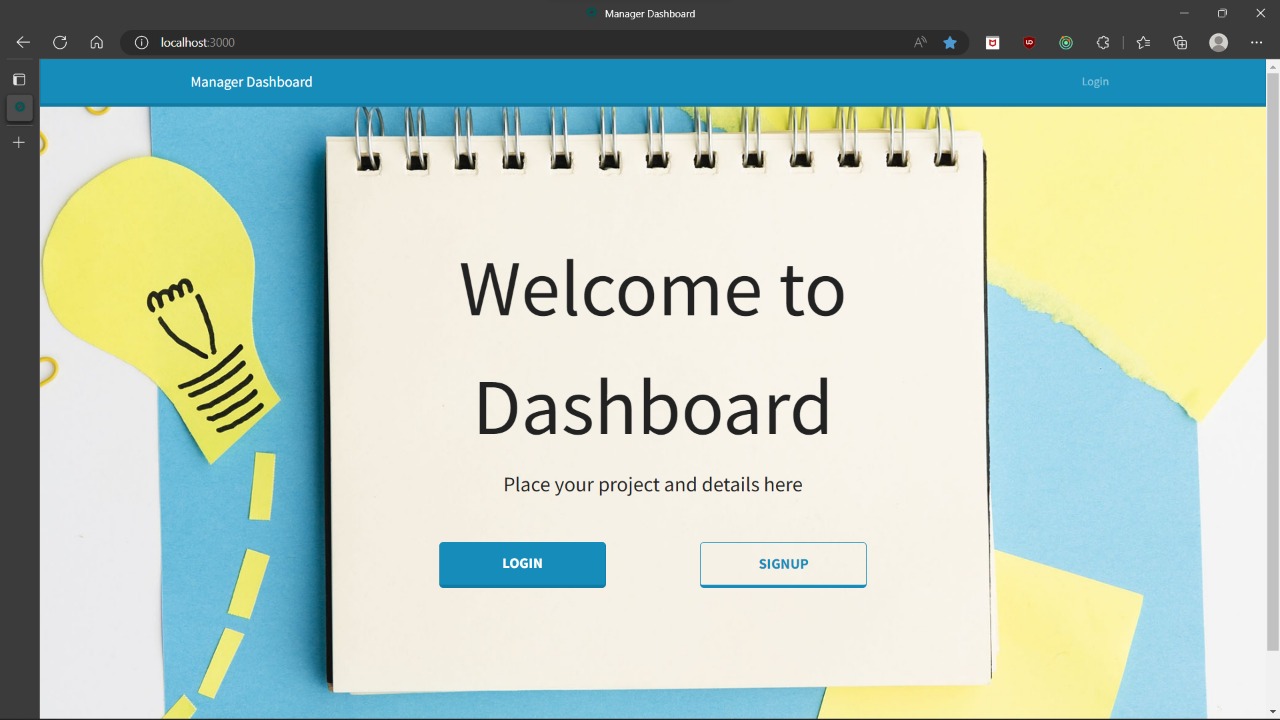 GitHub - ajaygupta25297/Project_Manager: It is a project manager web ...