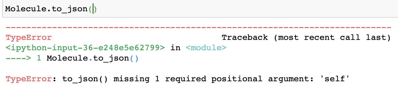 JSON serialization of Molecule broken · Issue #547 · openforcefield ...