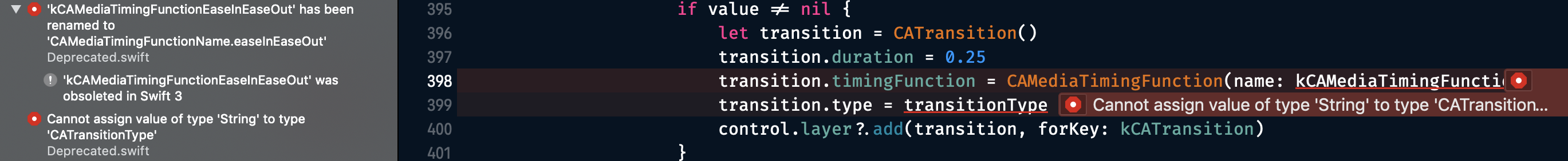 String is deprecated. String is deprecated
