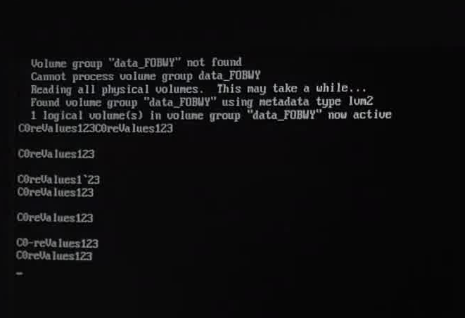 Password visible in plain text after logging out / shutting down ...