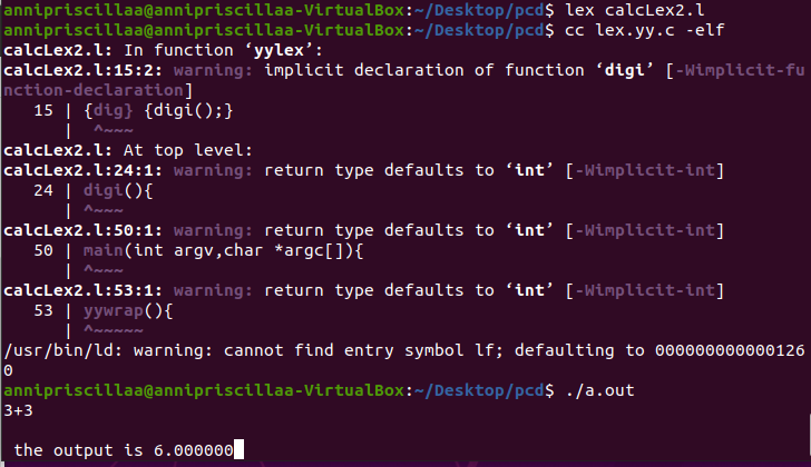 GitHub - annipriscillaa/Principles-of-compiler-design