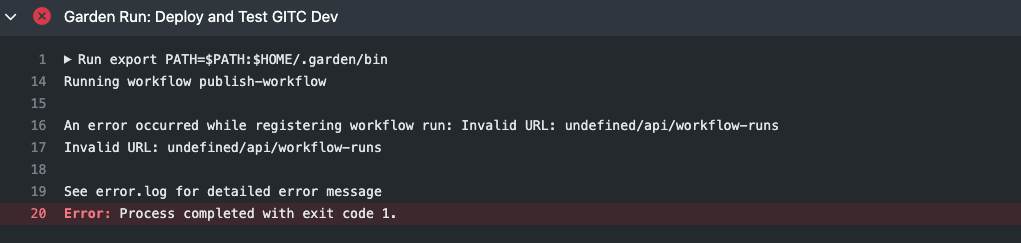Error registering workflow run undefined/api/workflow-runs · Issue ...