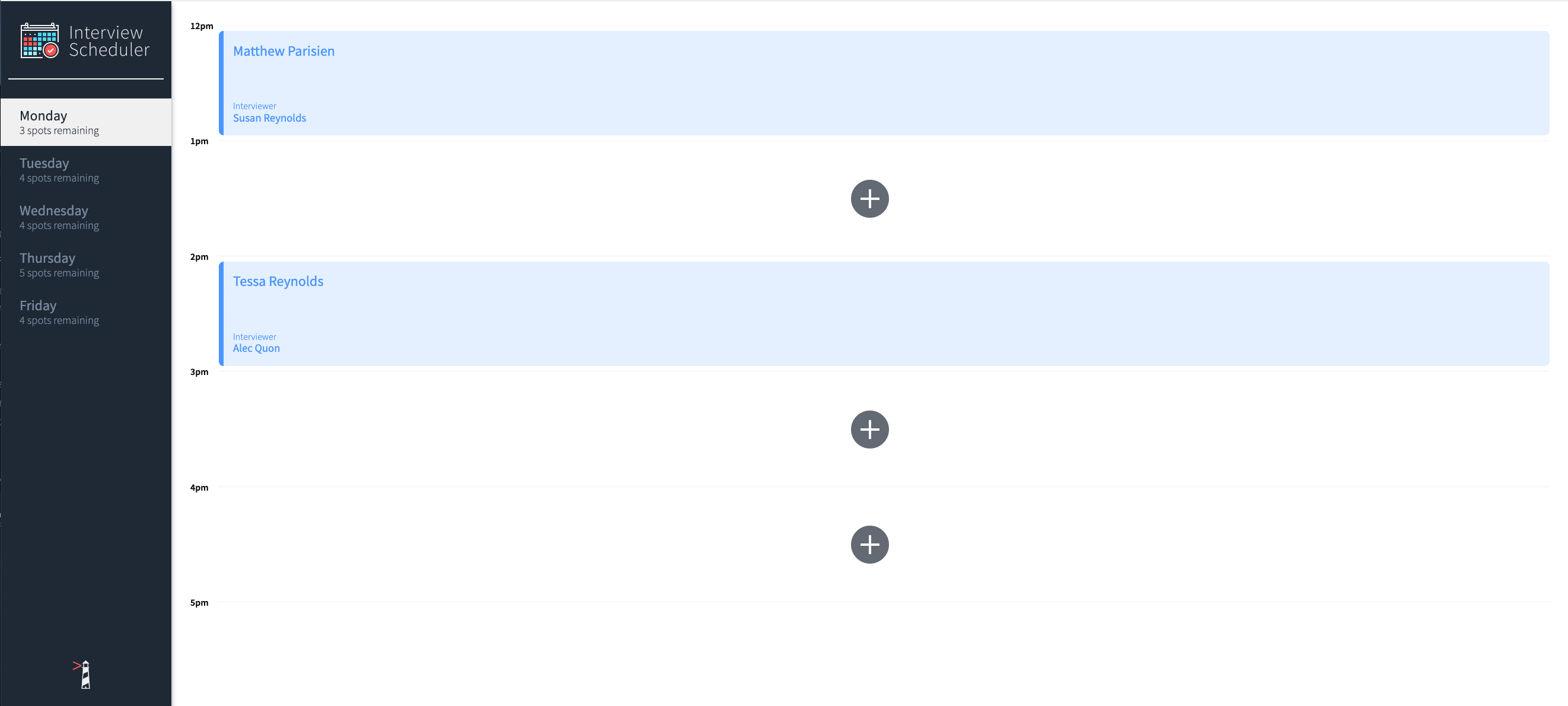 GitHub - mattparisien/scheduler · GitHub