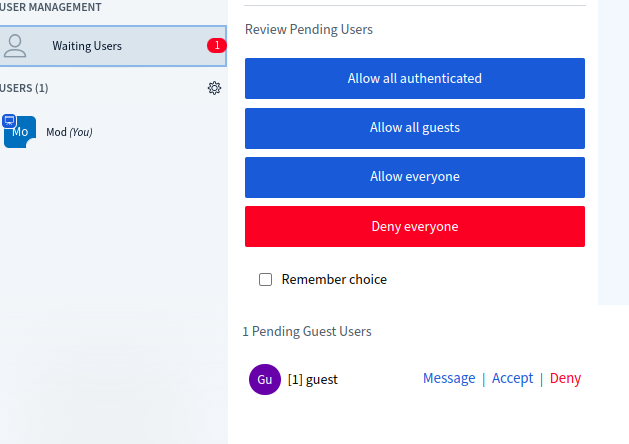 Simplify guest management choices · Issue #15599 · bigbluebutton ...