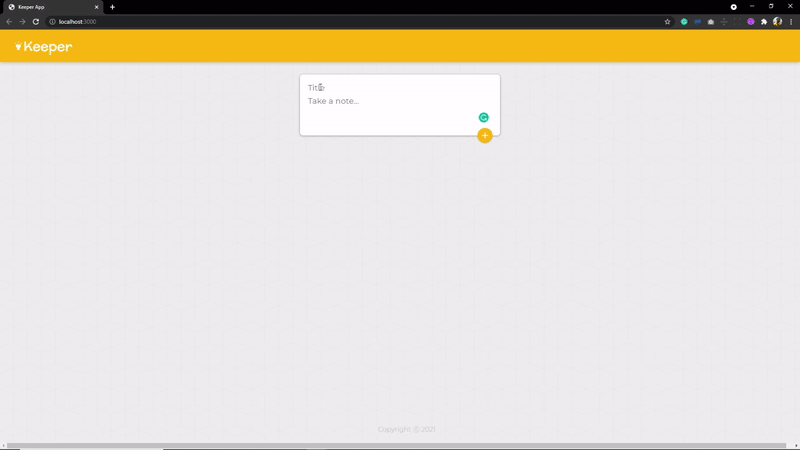 GitHub - abhisinojia/Keeper-App