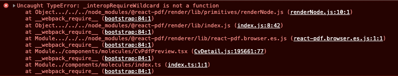 Uncaught TypeError: _interopRequireWildcard is not a function · Issue ...
