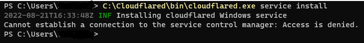 cloudflare problem