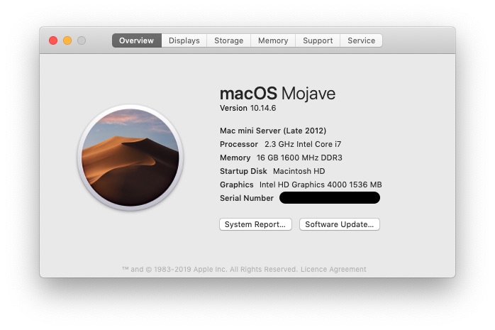 macOS Ver