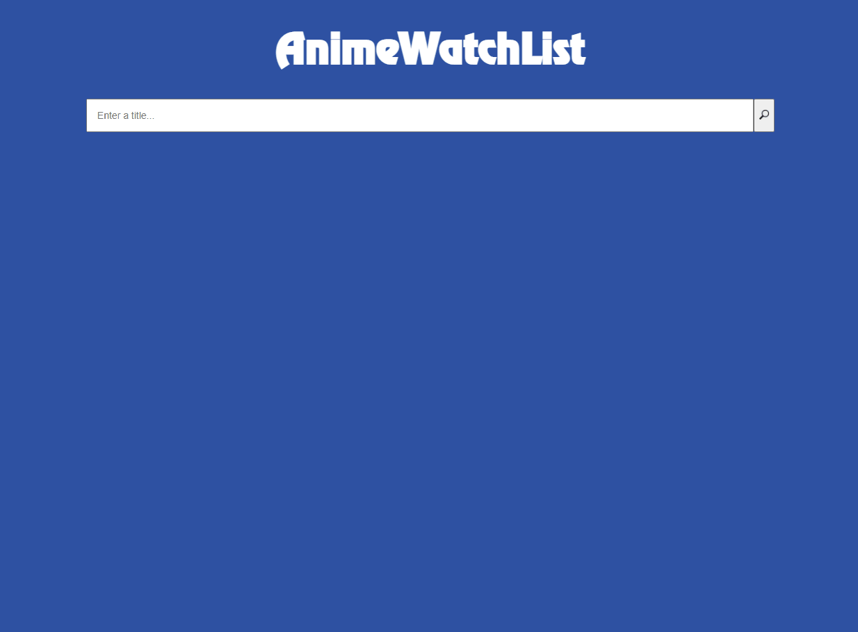 GitHub - megbritt/AnimeWatchList: A web application for anime ...