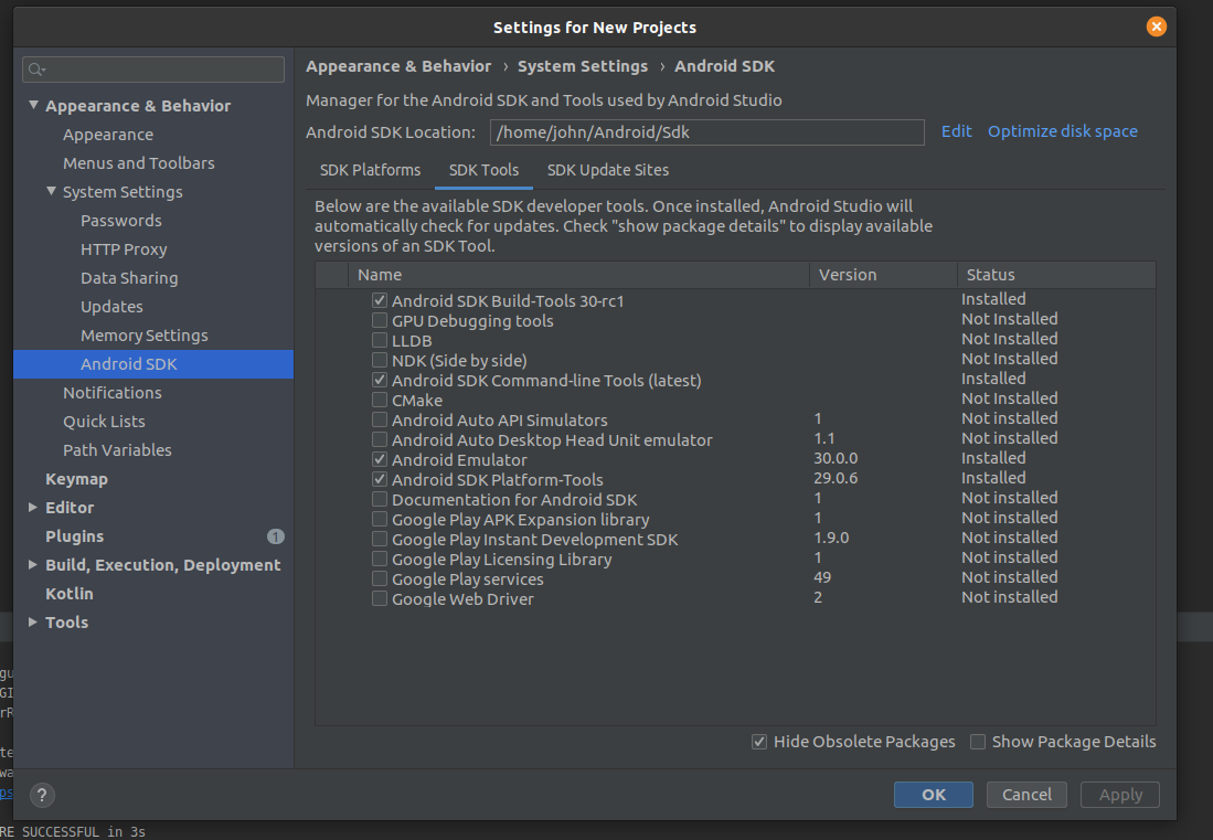 Latest cordova doesn t play well with latest android studio issue