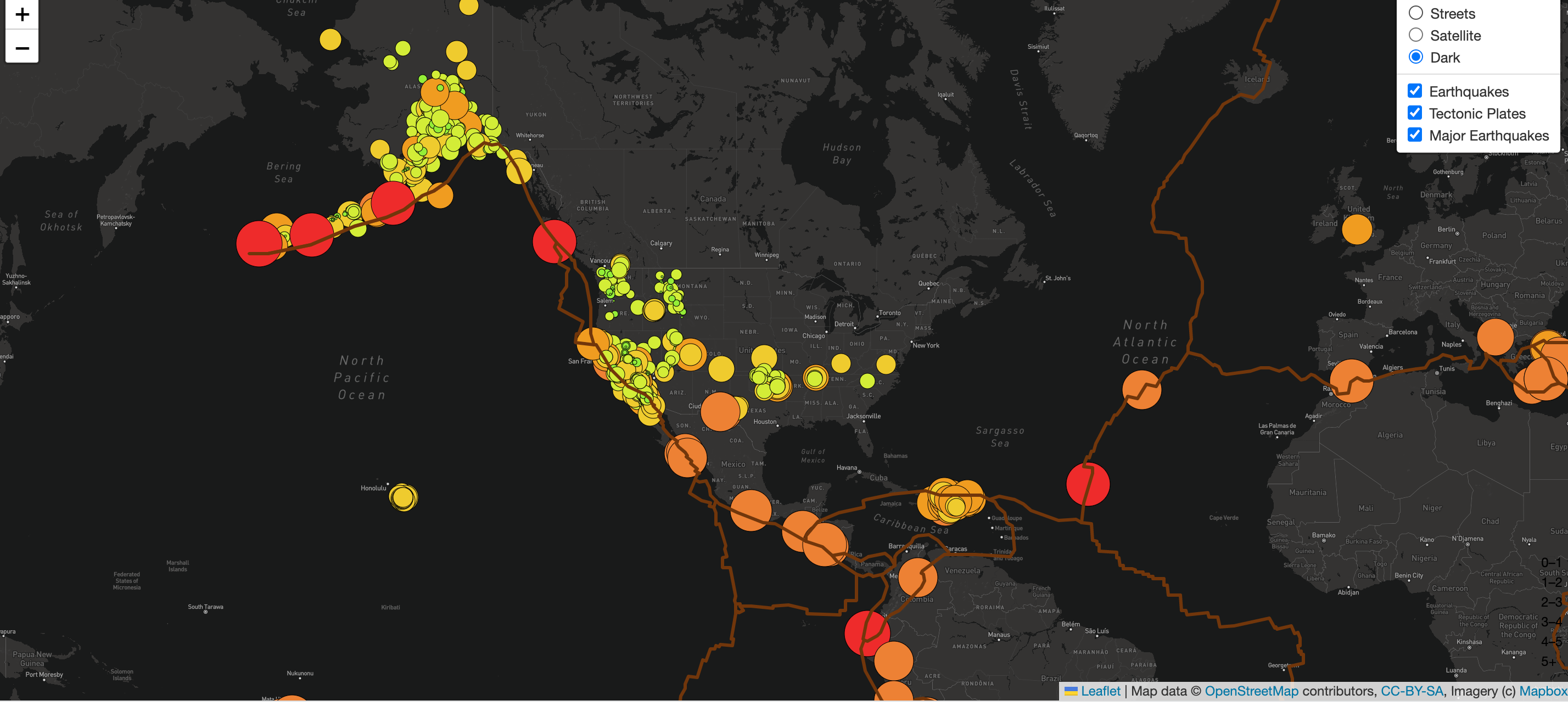 GitHub - JiahuiRen/Mapping_Earthquakes