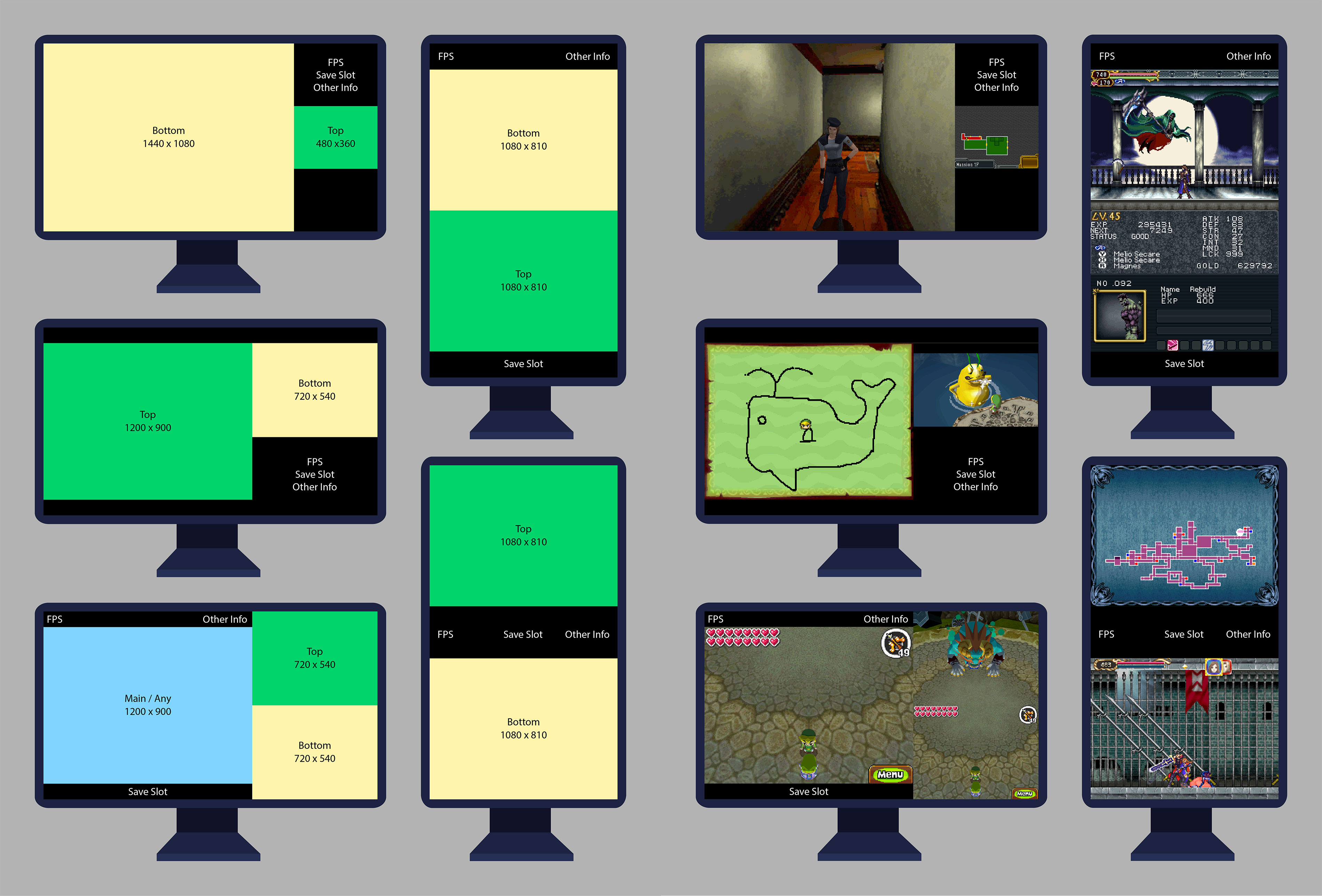 [Feature Request] Change position and proportion of screens · Issue