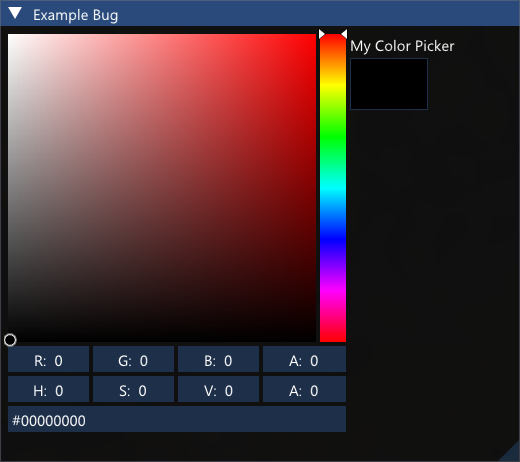 ImGuiColorEditFlags_NoTooltip does not work in conjunction with ...