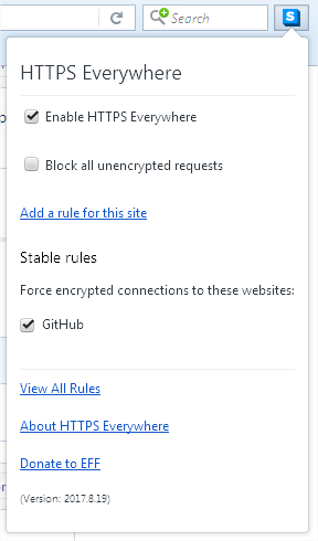 English screenshot
