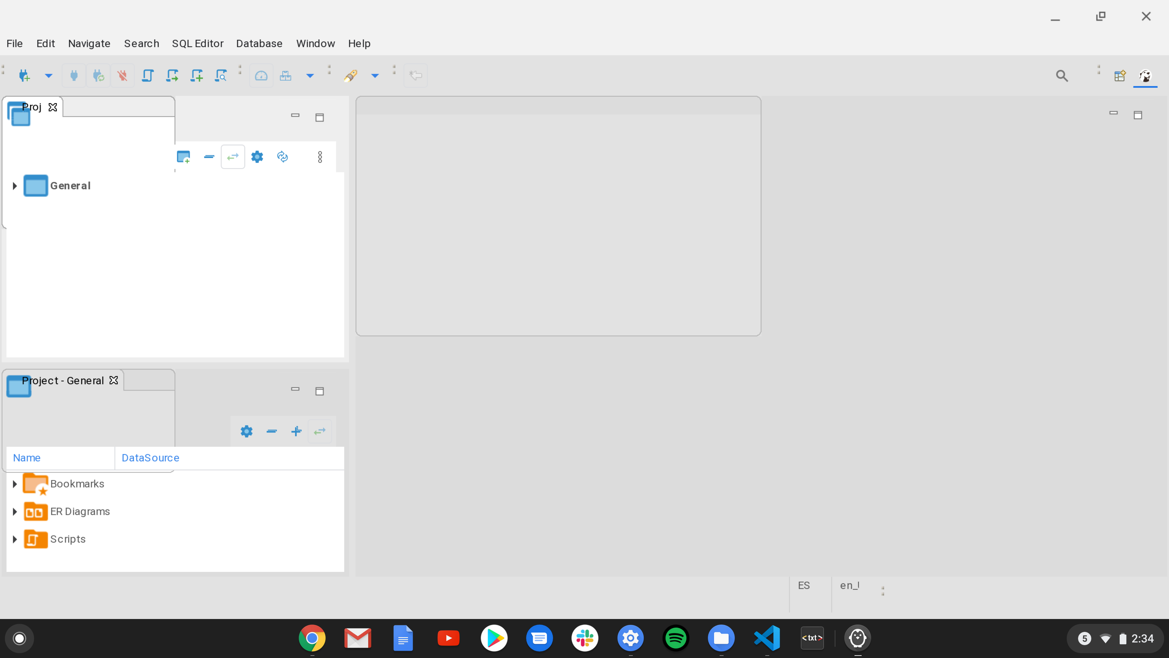 Exploded Ui UI Exploded in PixelBook Go Crostini · dbeaver · Discussion #9885 · GitHub