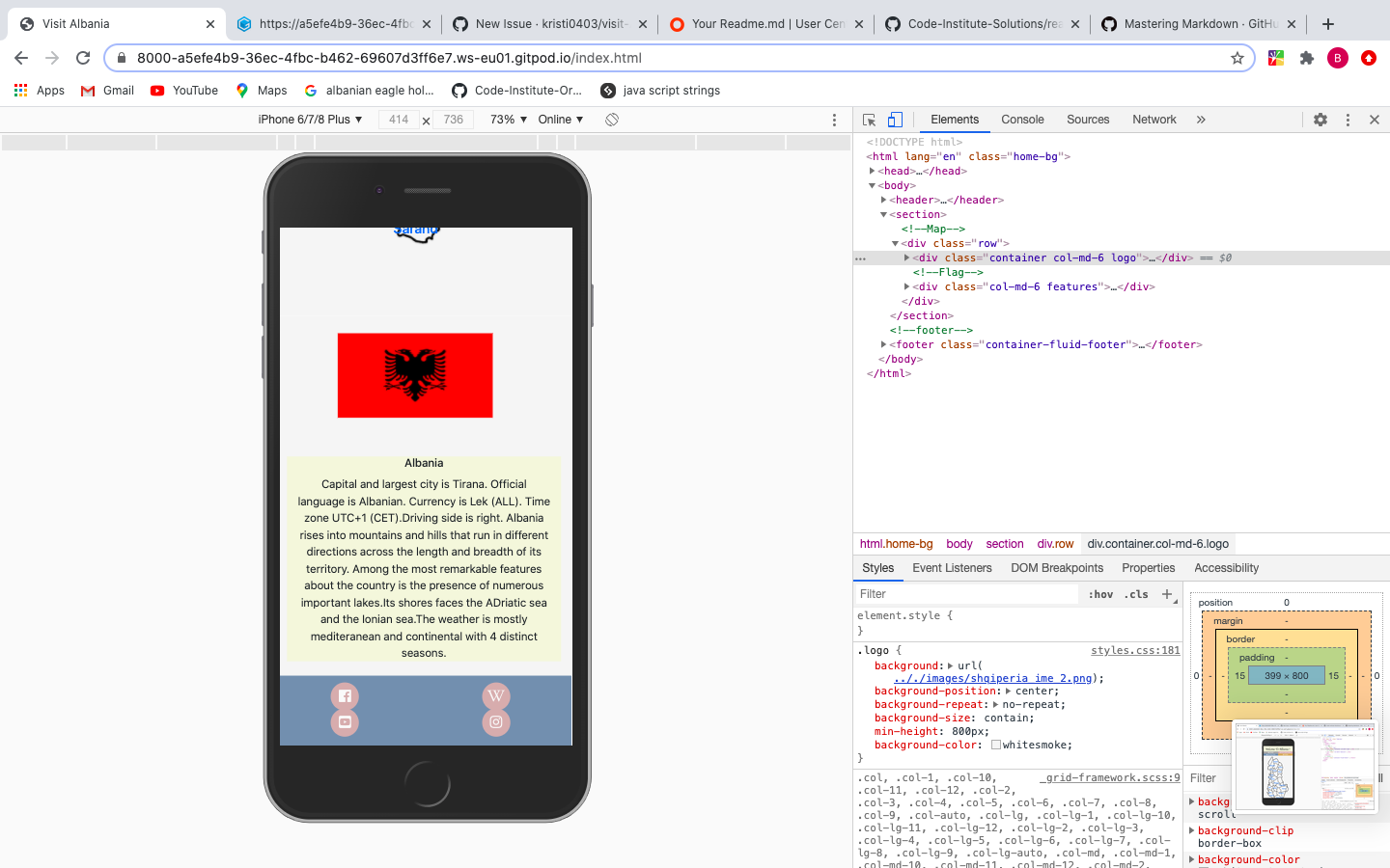 GitHub - kristi0403/visit-Albania