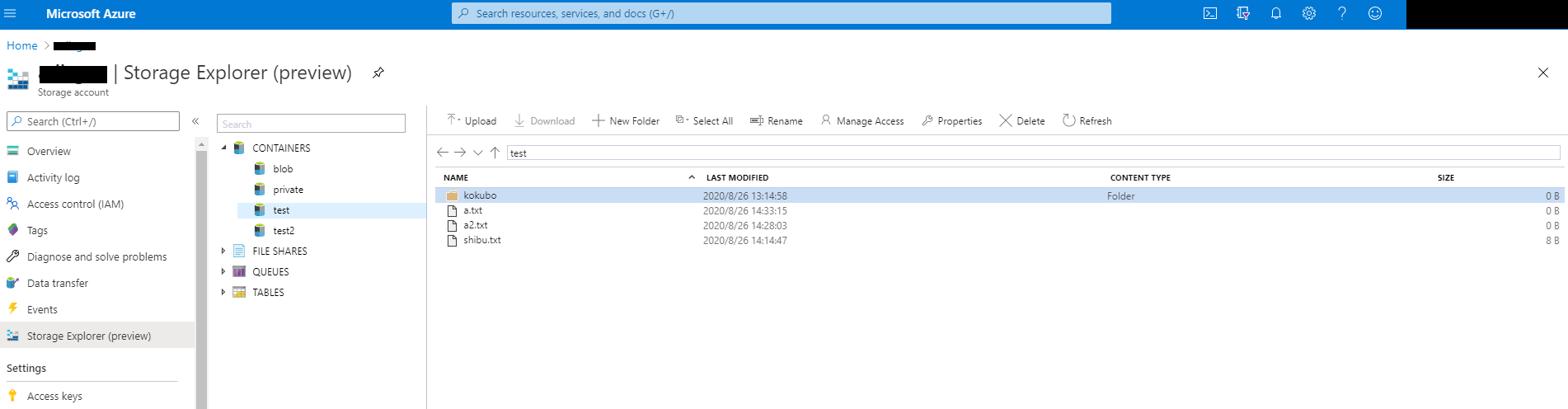 About Manage Access in Storage Explorer · Issue #3541 · microsoft ...