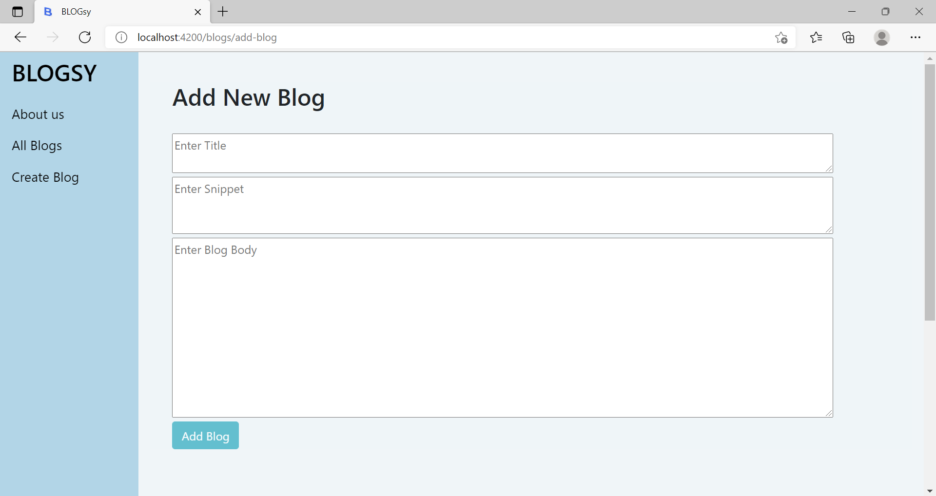 GitHub ashitaagarwal/MeanStackBlogPostApp A Blog Post Application