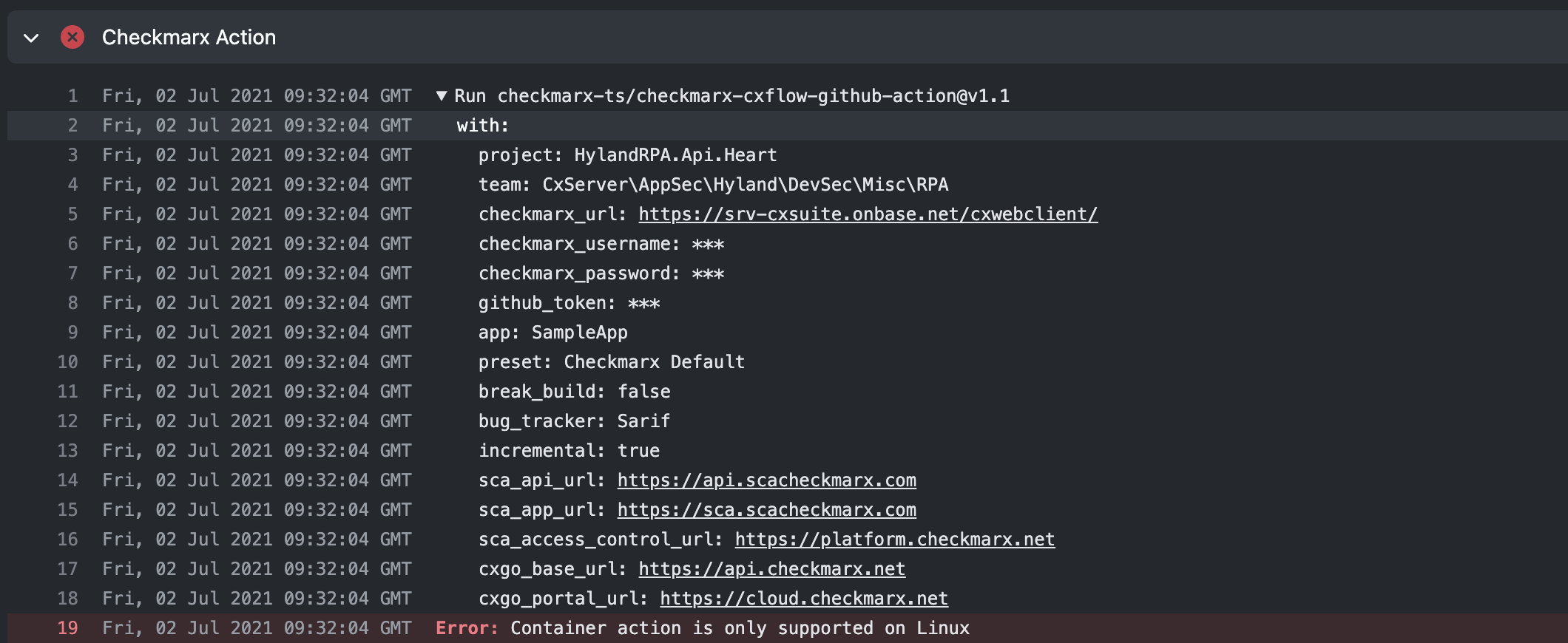 Not able to logged in our company hosted checkmarx with credentials