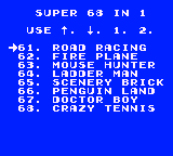 Menu - Super GG 68 in 1 Sonic Adventure (Unl)-07