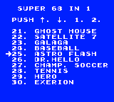 Menu - Super 68 in 1 Simpson (Unl)-03
