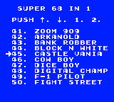Menu - Super 68 in 1 Simpson (Unl)-05