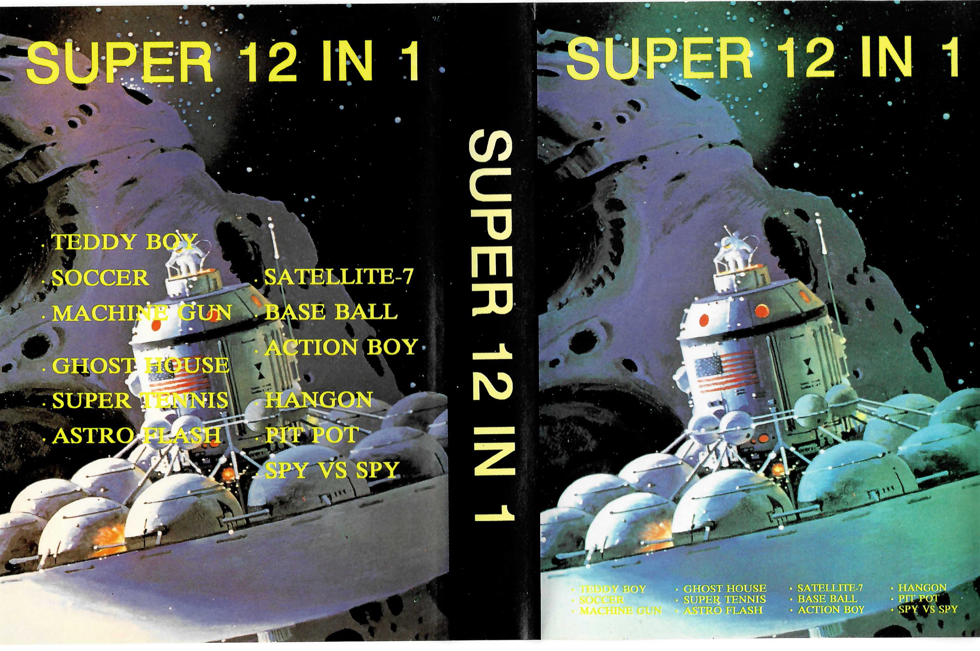 Box Insert - Super 12 in 1 Teddy Boy SMS-MD (Unl)