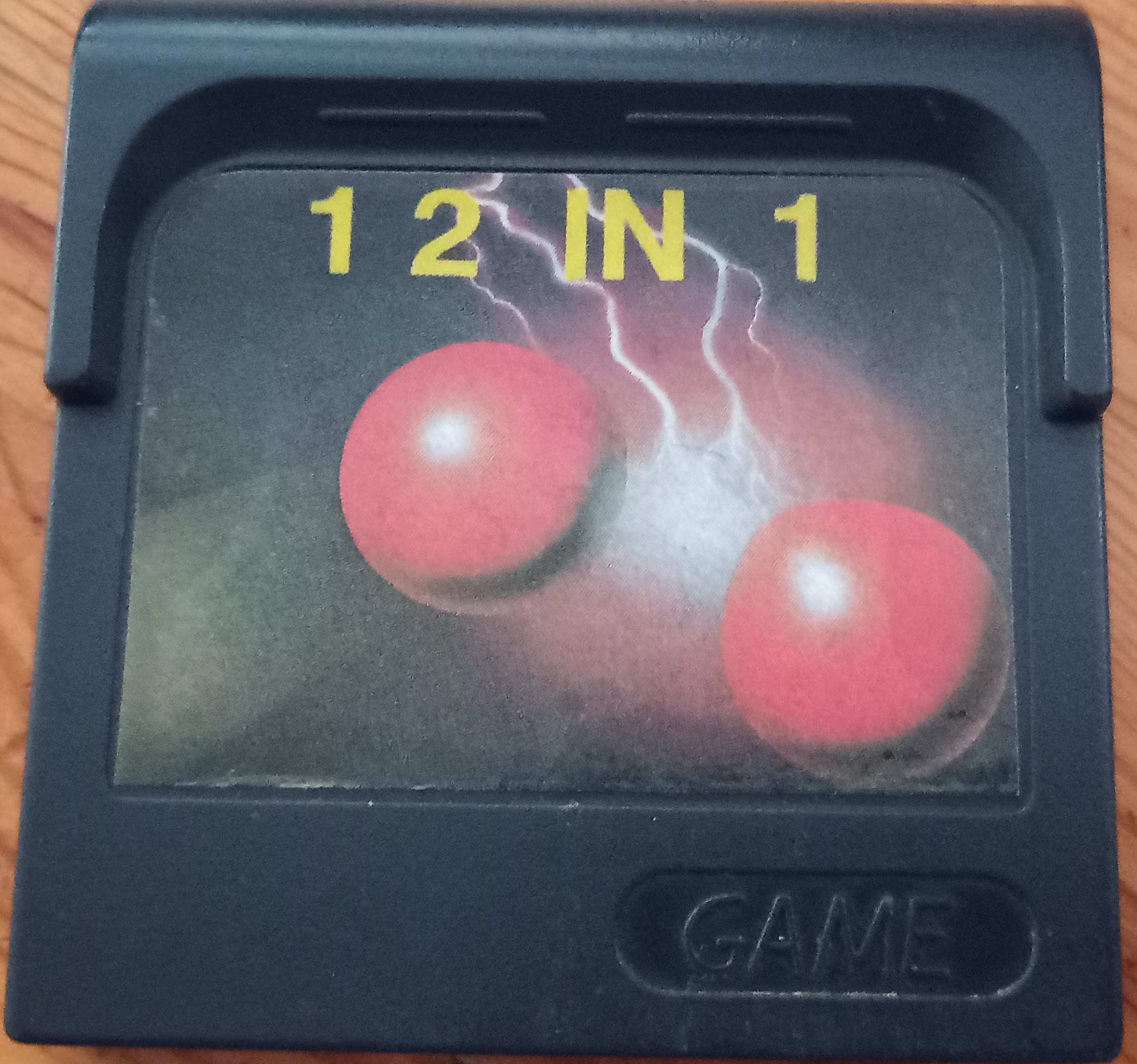 Cartridge Front - 12 in 1 Hang On SMS-GG (Unl)