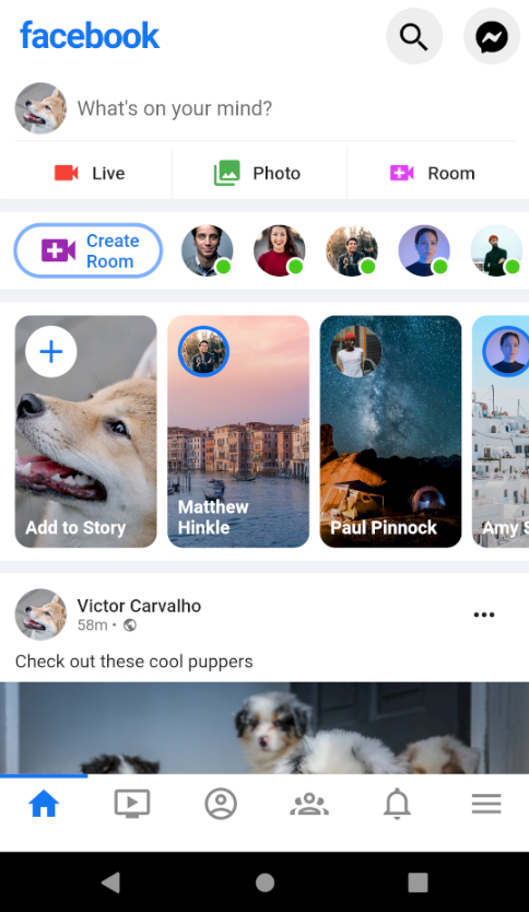 GitHub - victortdc/facebook_template: Template do Facebook Home Front-End