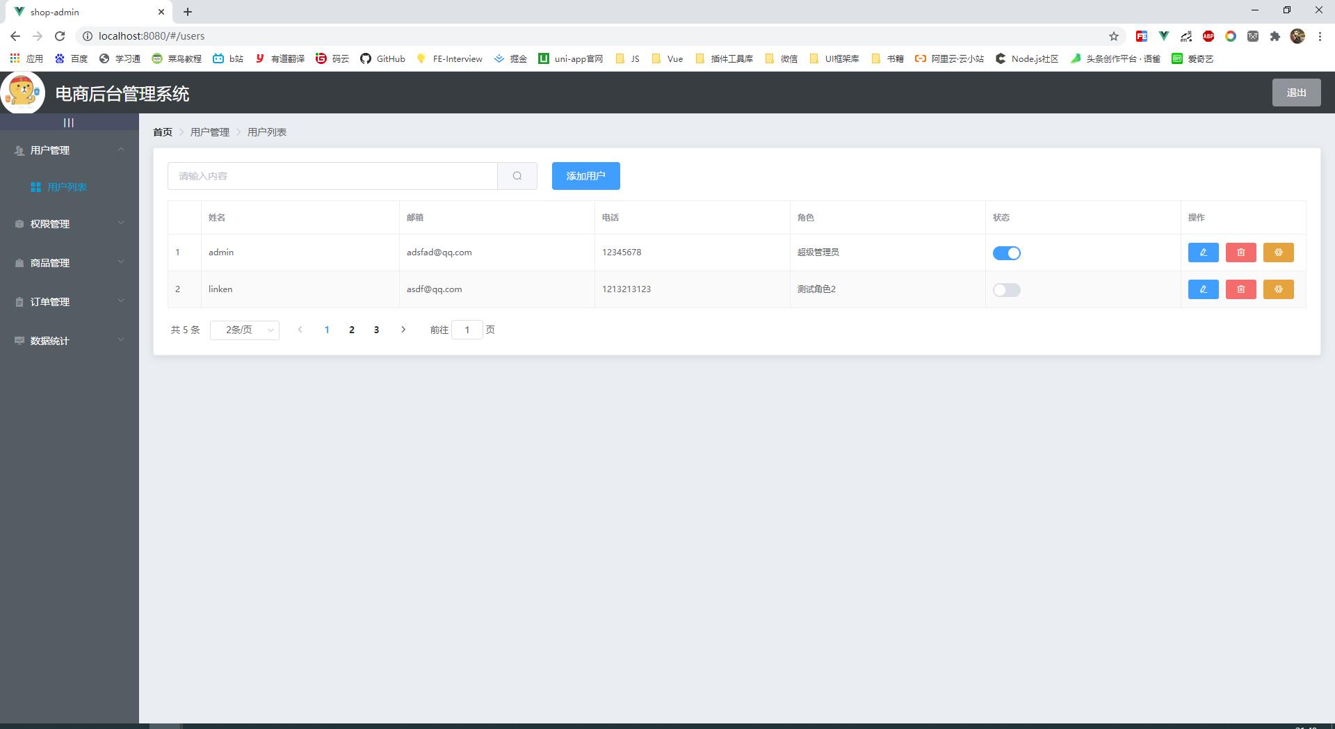 GitHub - lin0315/shop-admin · GitHub