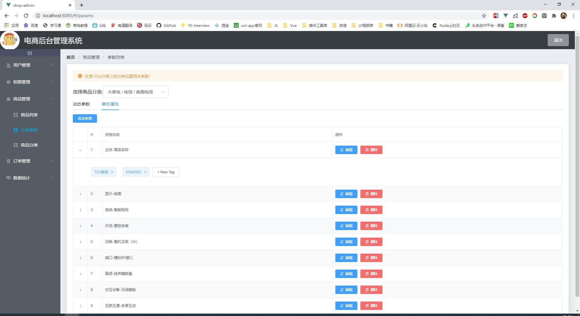 GitHub - lin0315/shop-admin · GitHub
