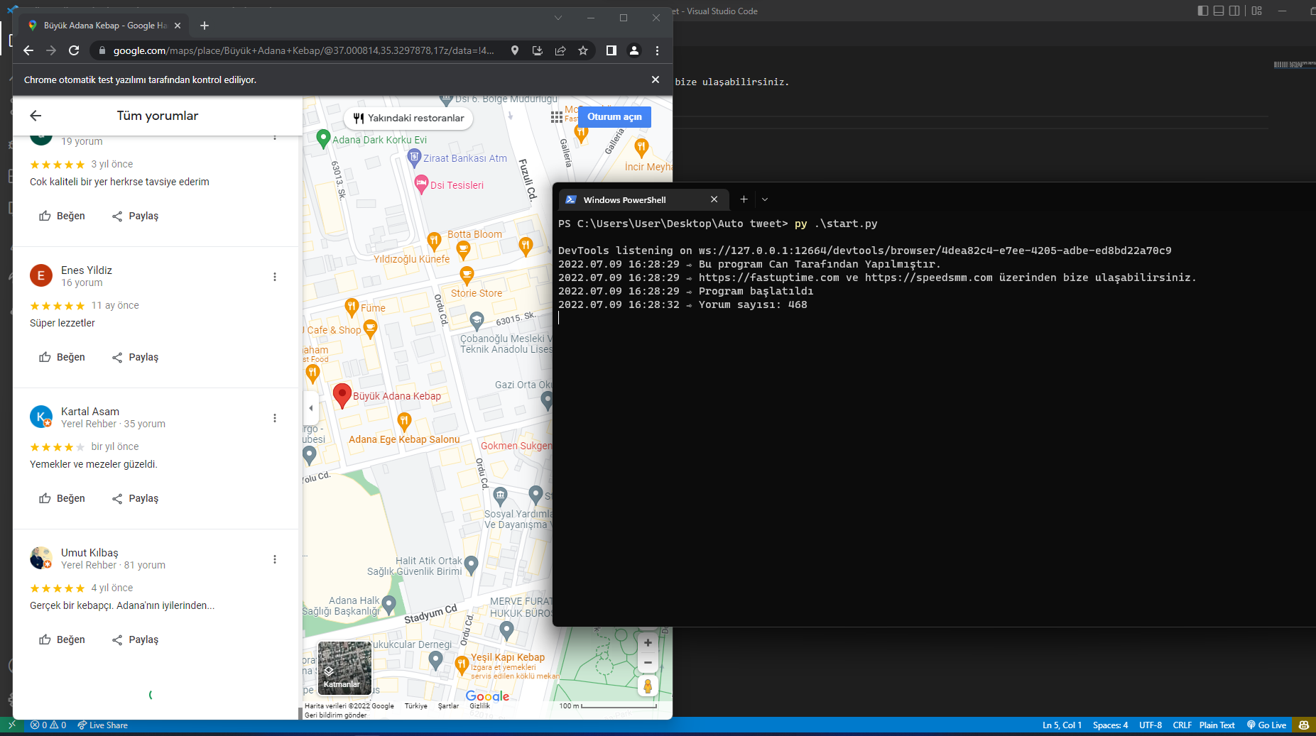 GitHub - mesutma/Google_Maps_Yorum_Cekme_Botu_Priv: Google Maps Yorum ...